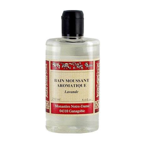 Bain moussant Lavande - 250 mL | GANAGOBIE (Abbaye Notre-Dame de)