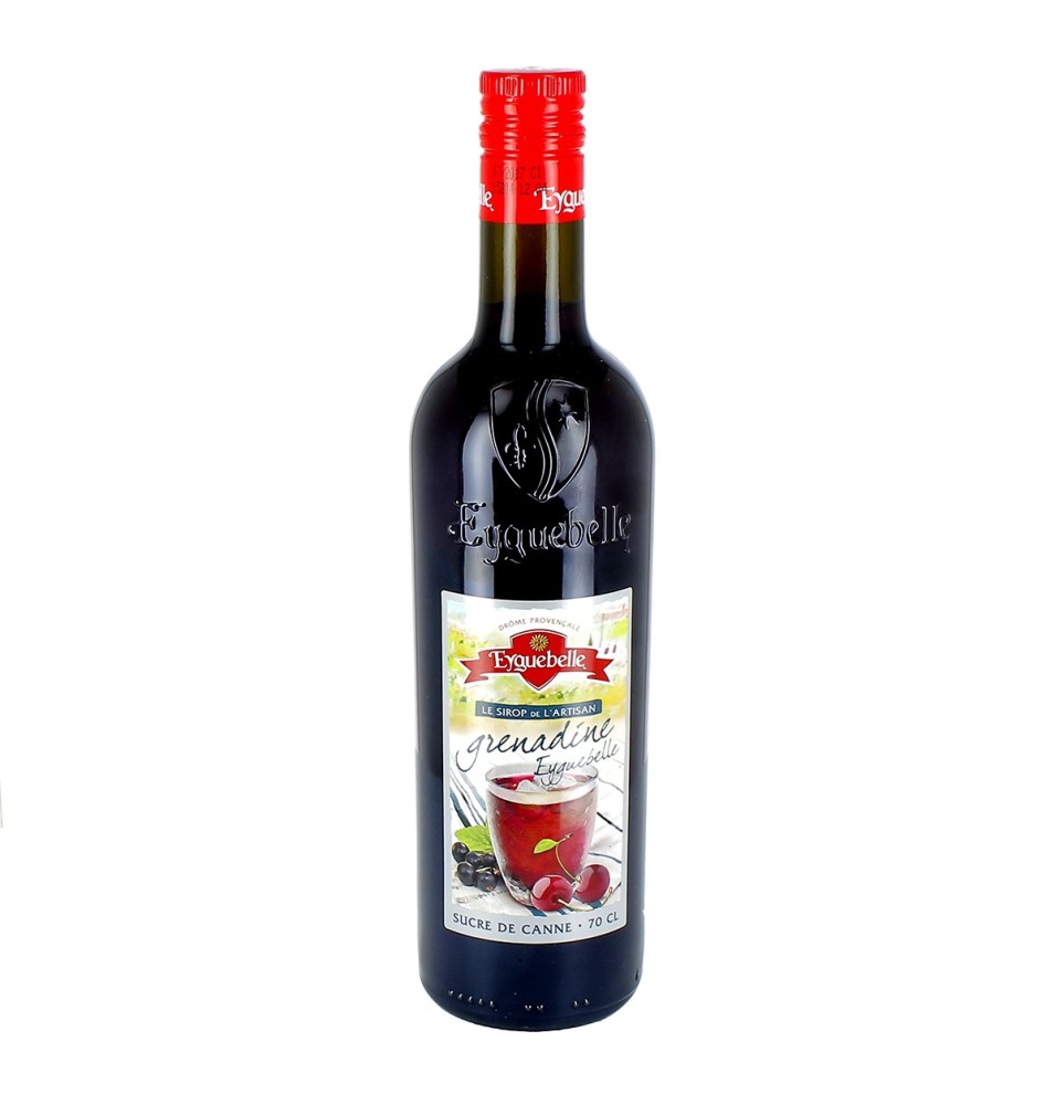 Sirop de Grenadine - 70 cL | EYGUEBELLE (lié à l'Abbaye d'Aiguebelle)