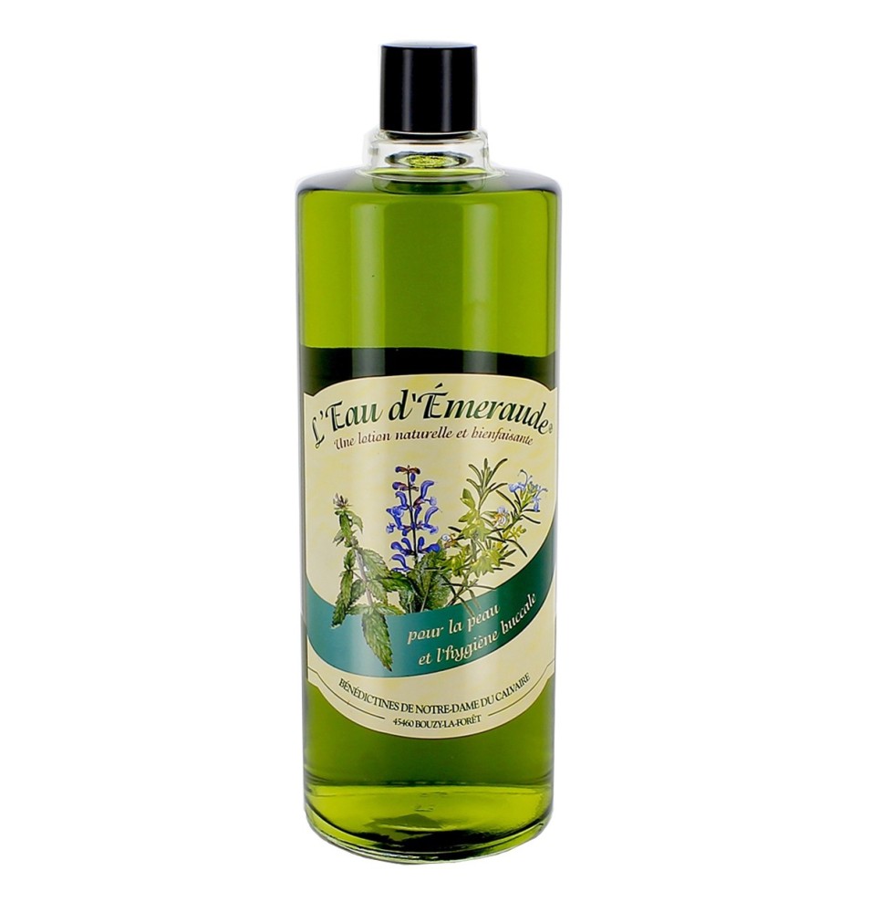 Eau d'émeraude - Lotion Naturelle - 1 L | BOUZY-LA-FORÊT (Monastère Notre-Dame de)