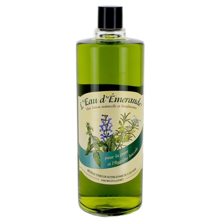 Eau d'émeraude - Lotion Naturelle - 1 L | BOUZY-LA-FORÊT (Monastère Notre-Dame de)