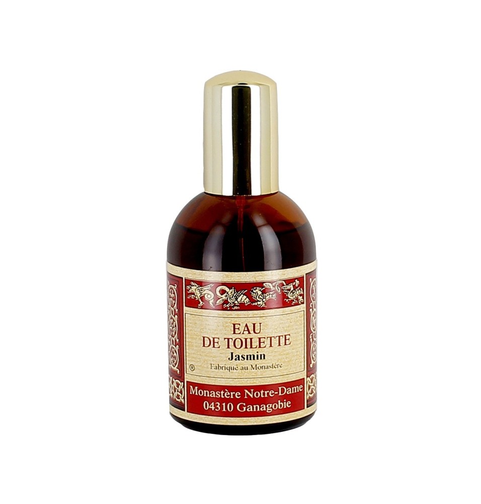 Eau de toilette au jasmin avec vaporisateur - 110 mL | GANAGOBIE (Abbaye Notre-Dame de)