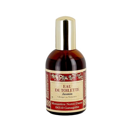 Eau de toilette au jasmin avec vaporisateur - 110 mL | GANAGOBIE (Abbaye Notre-Dame de)