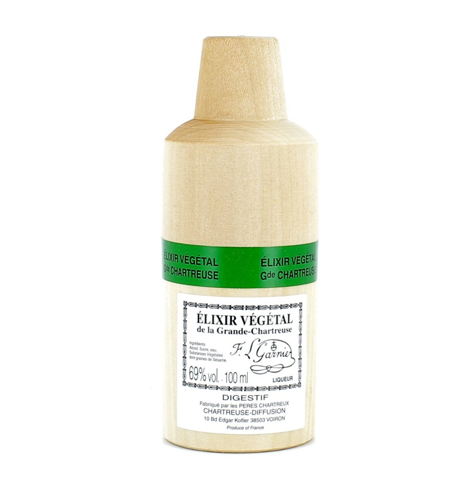Elixir Végétal dans son coffret bois - 10 cL | CHARTREUSE (Monastère de la Grande)