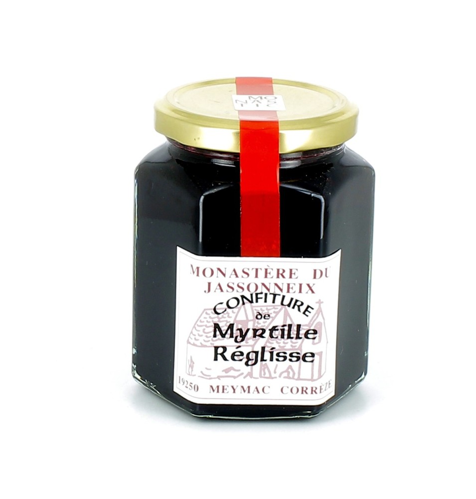 Confiture de Myrtille et Réglisse - 345 g | JASSONNEIX (Monastère du)