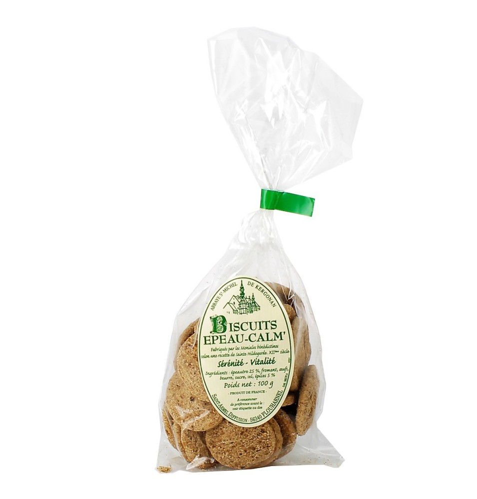 Biscuits Epeau-Calm' - sachet - 100 g | KERGONAN (Abbaye Saint-Michel de)