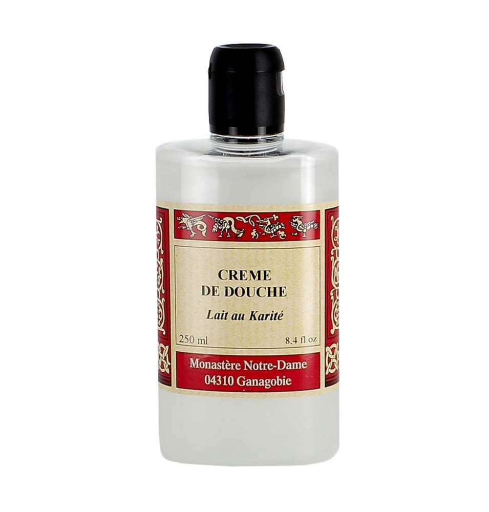 Crème de douche Lait au karité - 250 mL | GANAGOBIE (Abbaye Notre-Dame de)