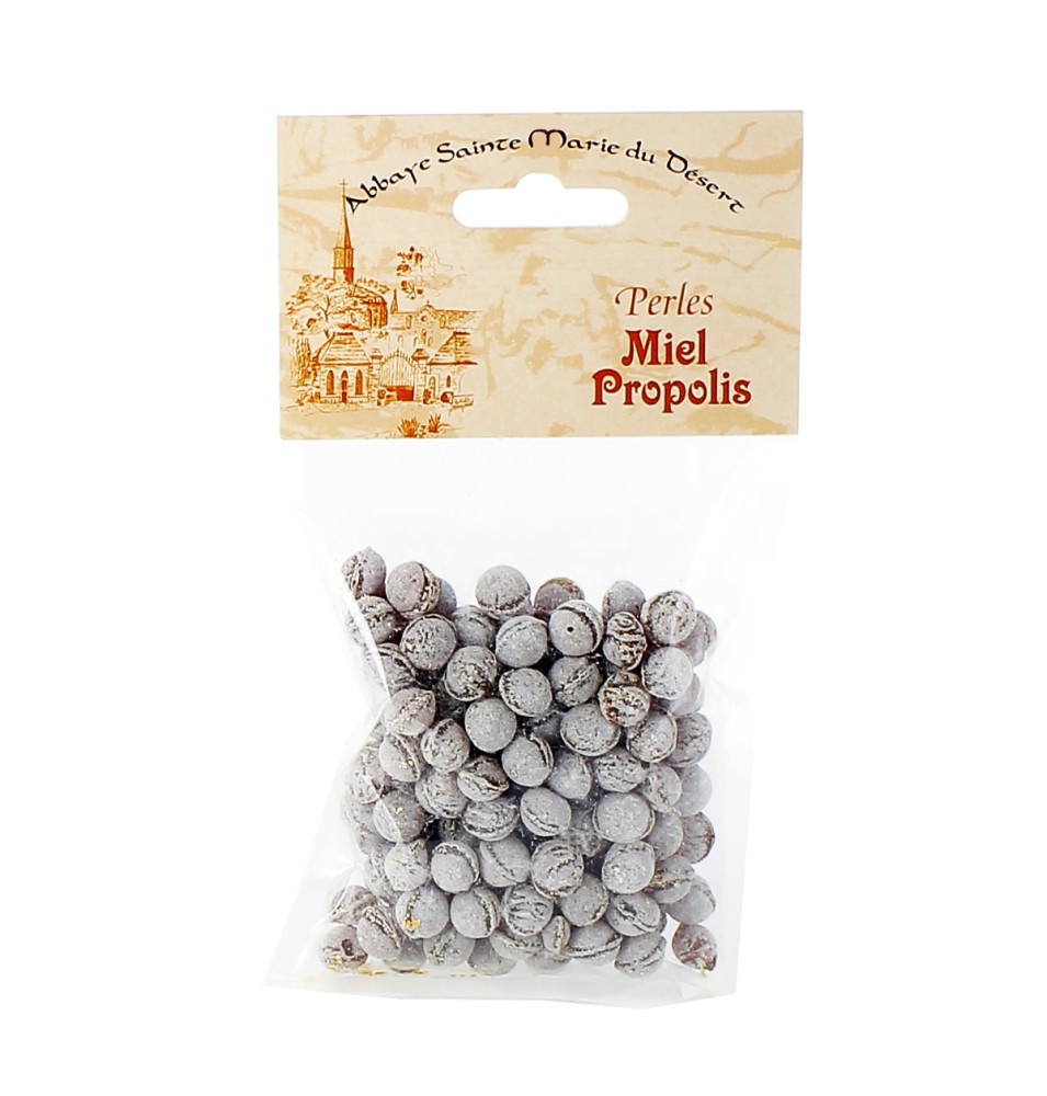 Bonbons perles au miel et propolis - 150 g | DÉSERT (Abbaye Sainte-Marie du) Le Village de François