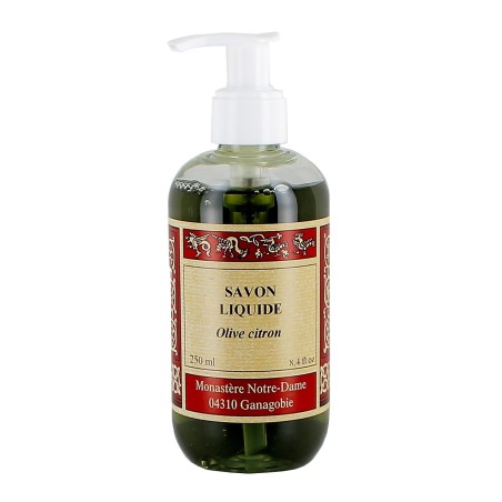 Savon liquide Olive-citron - 250 mL | GANAGOBIE (Abbaye Notre-Dame de)