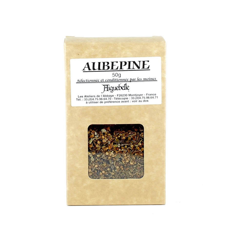 Aubépine en Vrac pour Infusion ou Cuisine - 50 g |  AIGUEBELLE (Abbaye Notre-Dame d')
