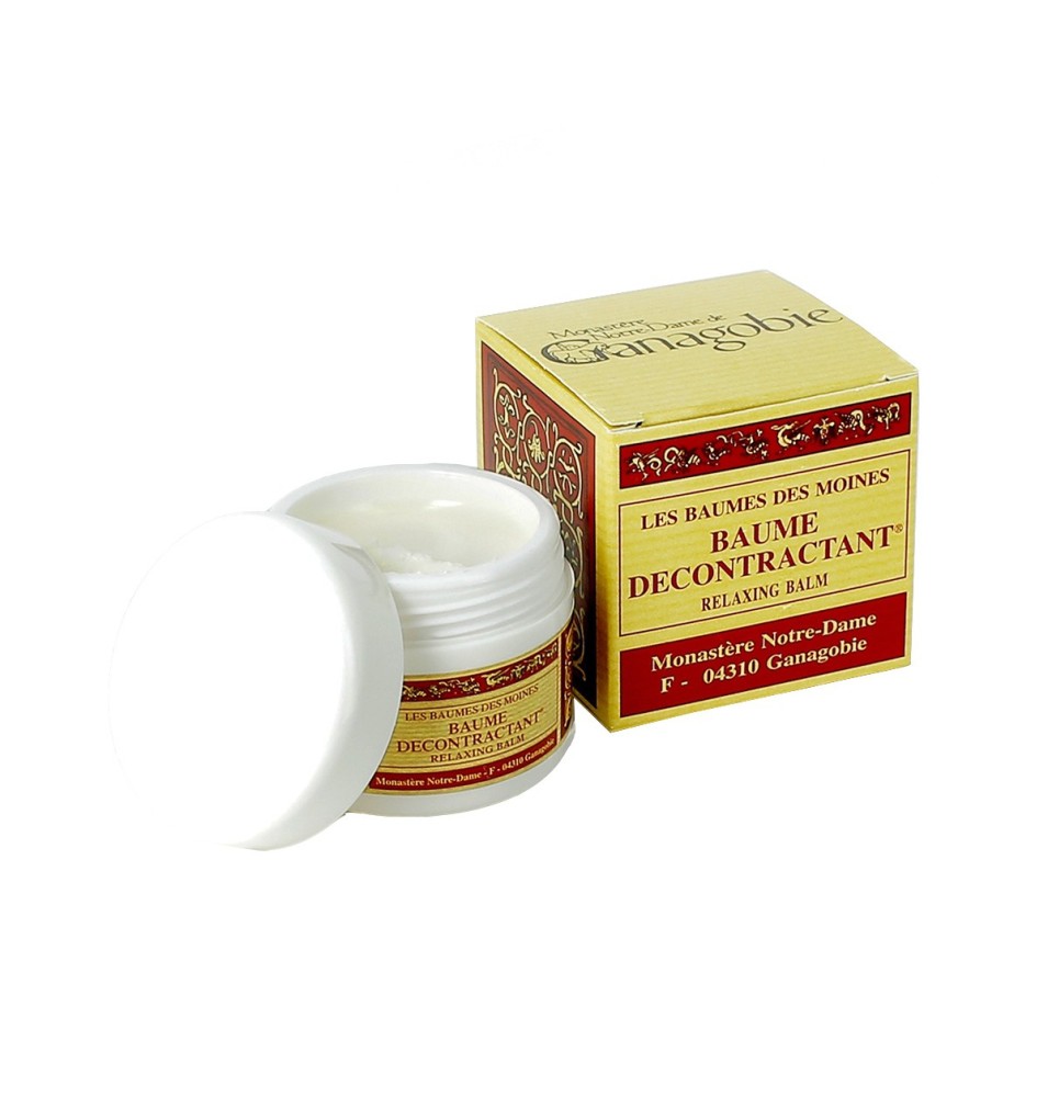 Baume décontractant des muscles - 50 mL | GANAGOBIE (Abbaye Notre-Dame de)