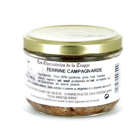 Terrine Campagnarde - 180 g | BRICQUEBEC (Abbaye Notre-Dame de Grâce de)