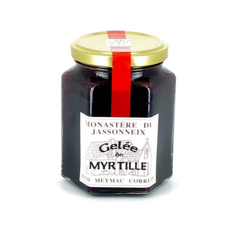Gelée de Myrtille - 345 g | JASSONNEIX (Monastère du)