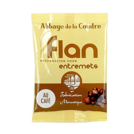 Préparation pour flan au Café PETIT - 45 g | COUDRE (Abbaye Notre-Dame de la)
