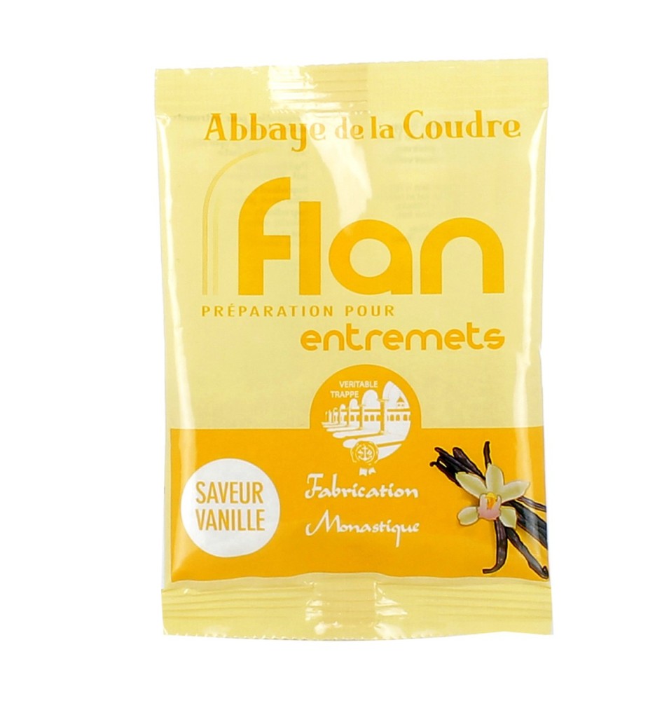 Préparation pour flan à la Vanille PETIT - 45 g | COUDRE (Abbaye Notre-Dame de la)