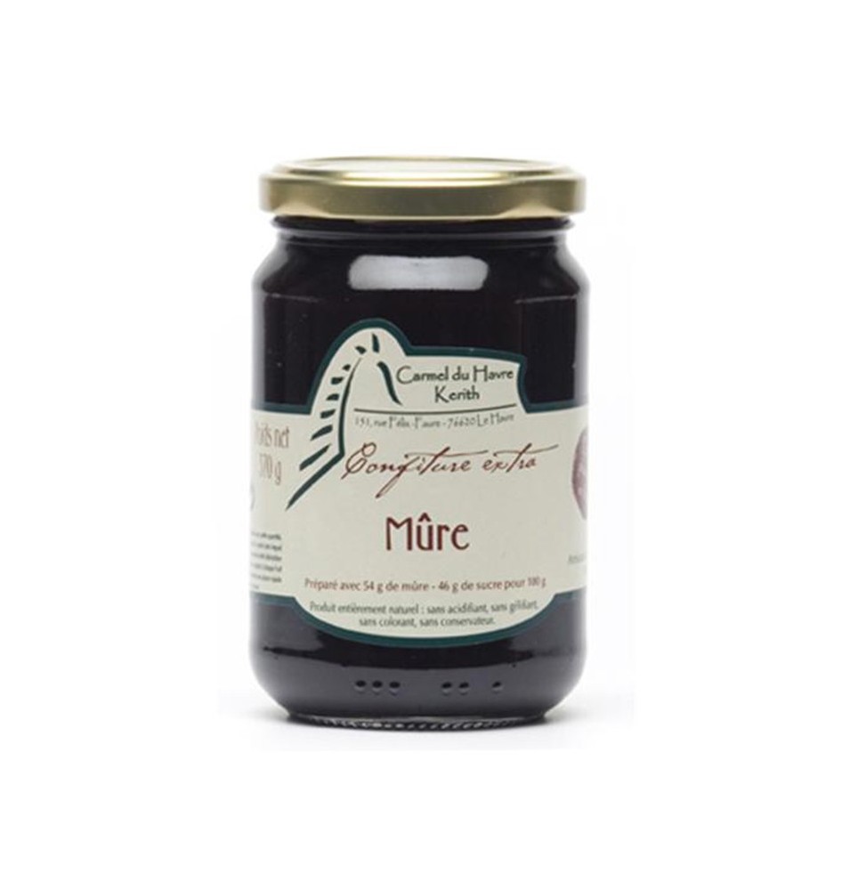 Confiture de mûre - 370 g | HAVRE KERITH (Carmel du)