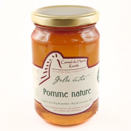 Gelée de pomme nature - 370 g | HAVRE KERITH (Carmel du)