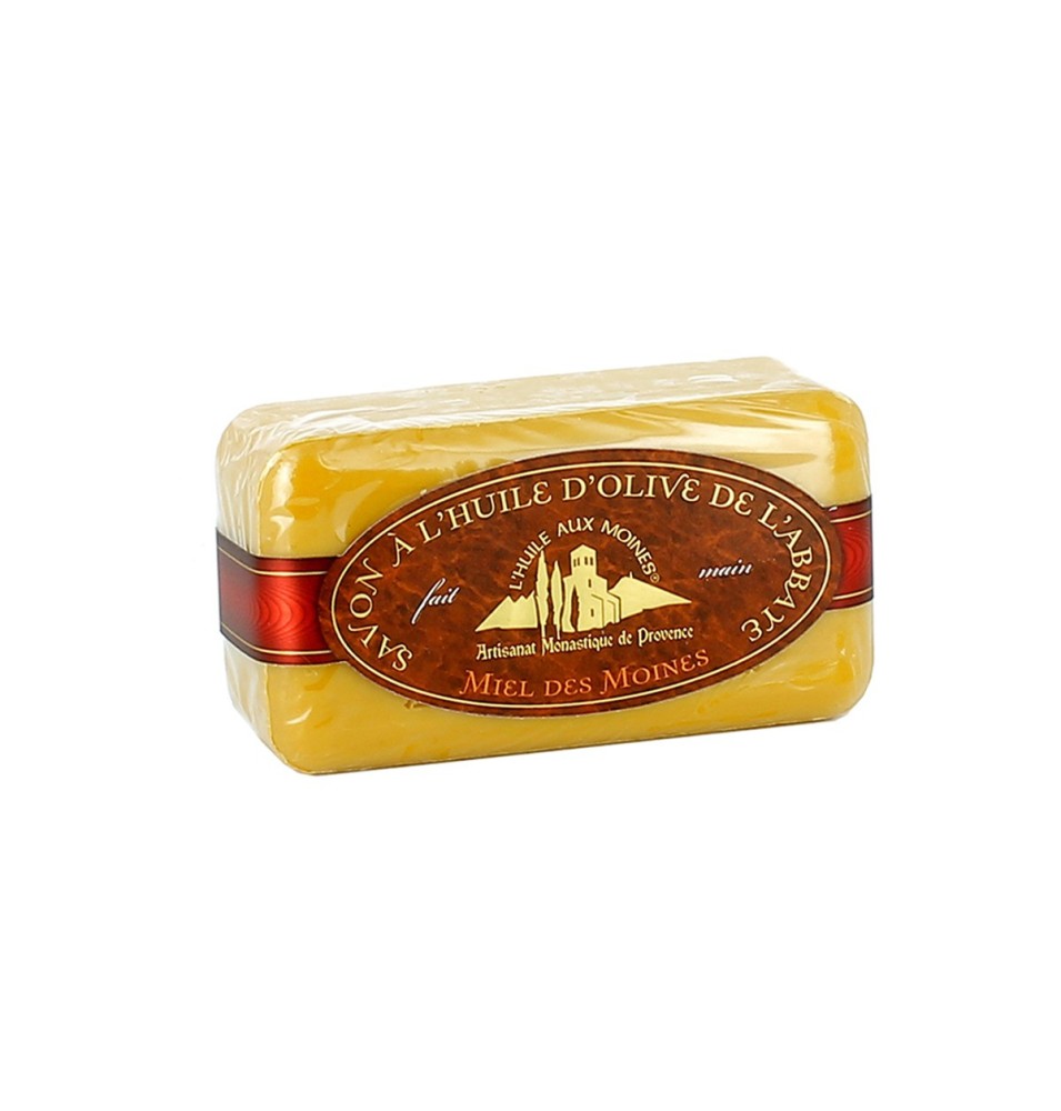 Savon à l'huile d'Olive et au Miel - (BA-PSX1003) - 170 g | BARROUX (Abbaye Sainte-Madeleine du)