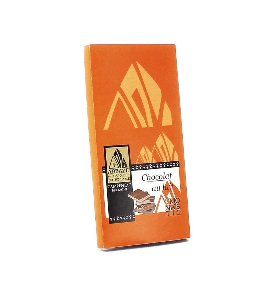 Tablette de chocolat au Lait - 100 g | CAMPÉNÉAC (Abbaye de la Joie-Notre-Dame de)
