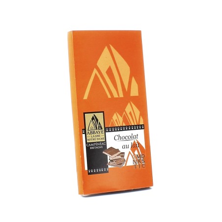 Tablette de chocolat au Lait - 100 g | CAMPÉNÉAC (Abbaye de la Joie-Notre-Dame de)