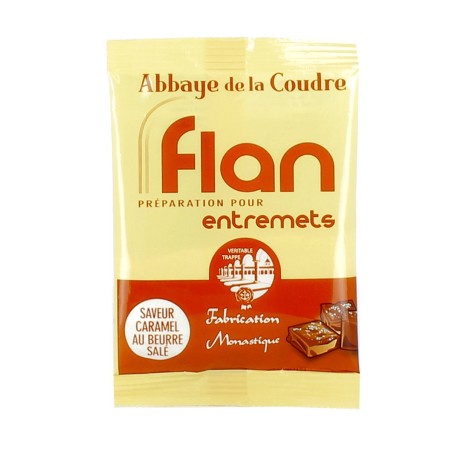 Préparation pour flan au Caramel Beurre salé PETIT - 45 g | COUDRE (Abbaye Notre-Dame de la)