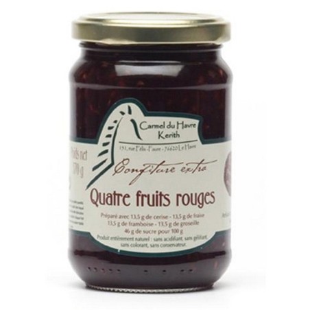 Confiture aux 4 Fruits rouges - 0 g | HAVRE KERITH (Carmel du)