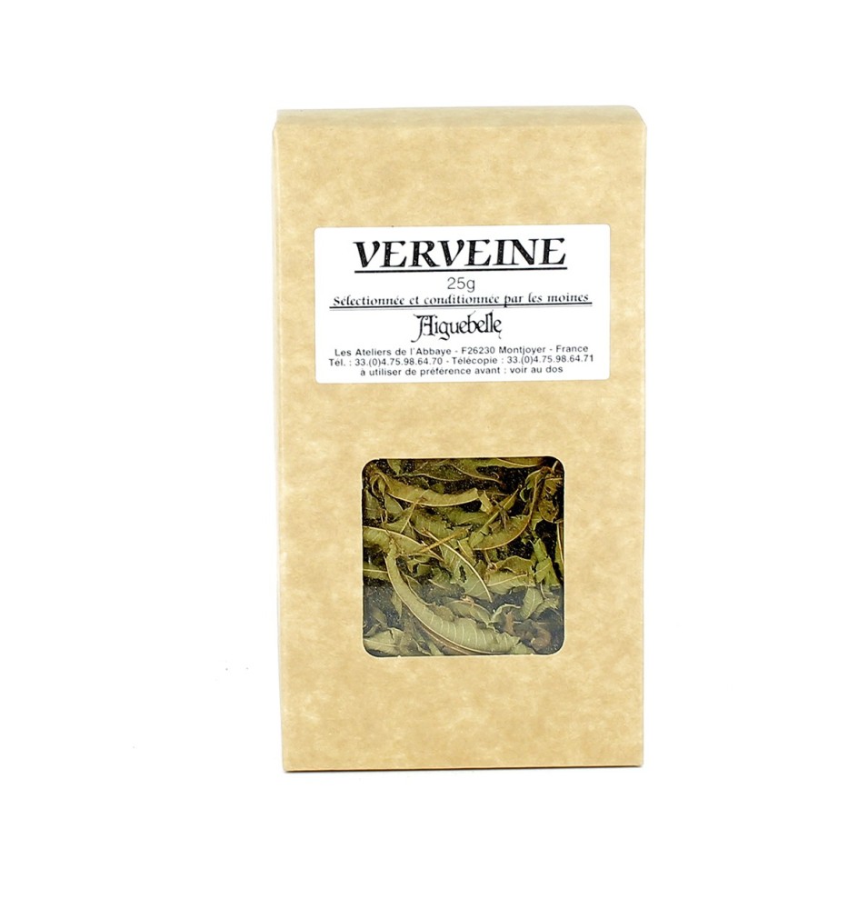 Verveine en Vrac pour Infusion ou Cuisine - 25 g |  AIGUEBELLE (Abbaye Notre-Dame d')