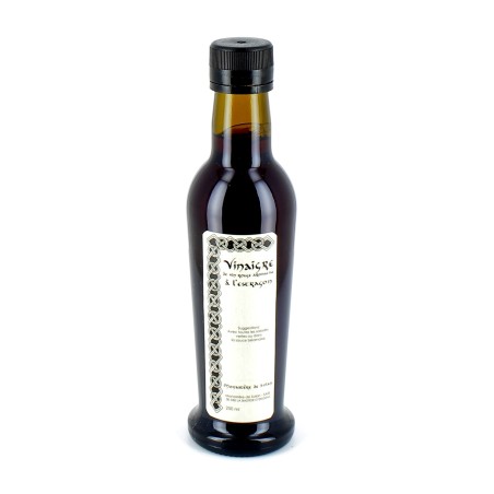 Vinaigre de vin rouge aromatisé à l'estragon bio - 250 mL | SOLAN (Monastère de la Protection de la Mère de Dieu de)