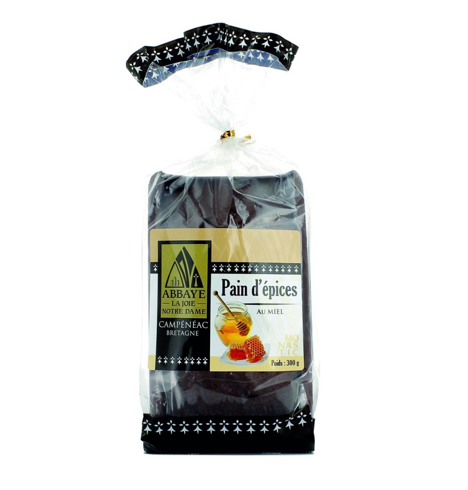 Pain d'épices au miel - 300 g | CAMPÉNÉAC (Abbaye de la Joie-Notre-Dame de)