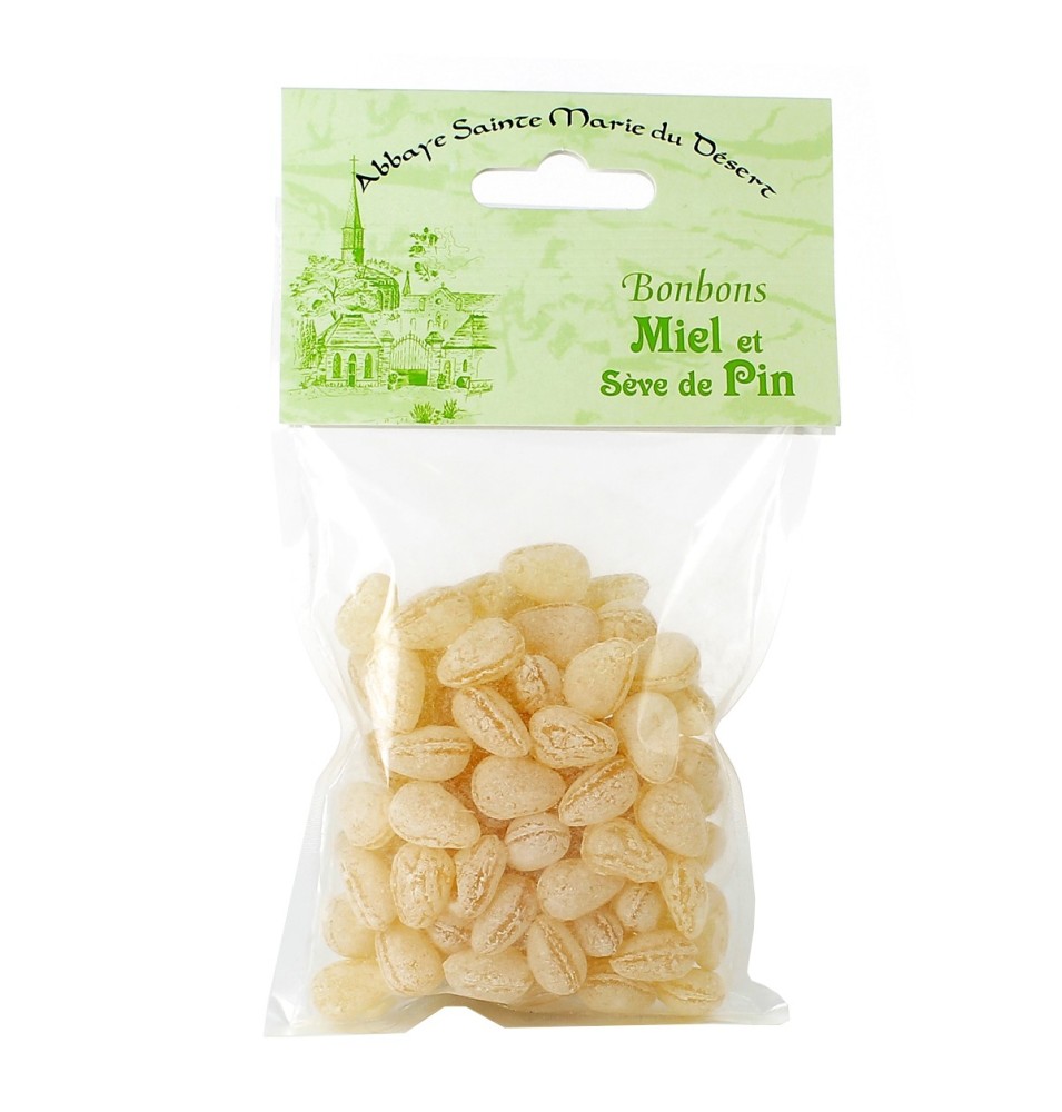 Bonbons au Miel et Sève de Pin - 150 g | DÉSERT (Abbaye Sainte-Marie du) Le Village de François