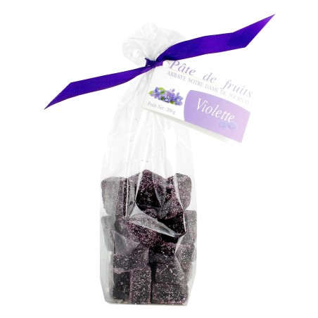 Sachet de Pâtes de fruits à la violette - 200 g | TOURNAY (Abbaye Notre-Dame de)