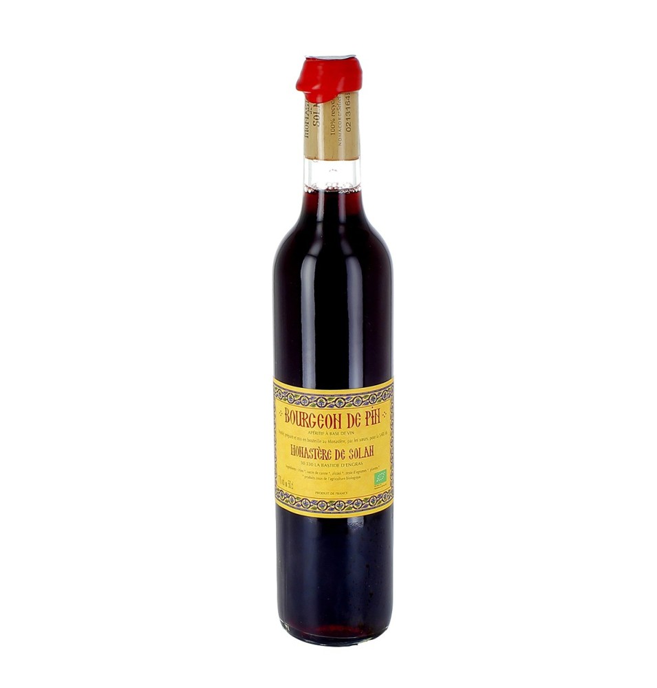 Apéritif au bourgeon de pin bio - 50 cL | SOLAN (Monastère de la Protection de la Mère de Dieu de)