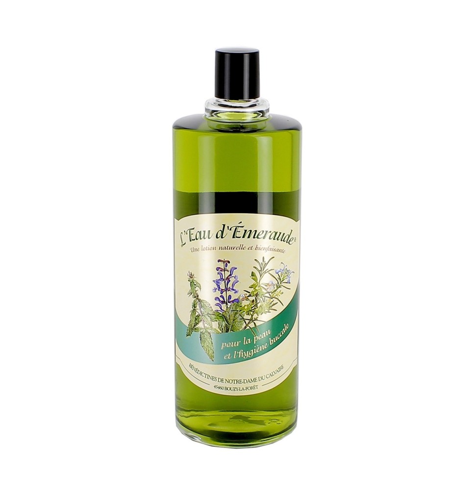 Eau d'émeraude - Lotion Naturelle - 500 ml - 500 mL | BOUZY-LA-FORÊT (Monastère Notre-Dame de)