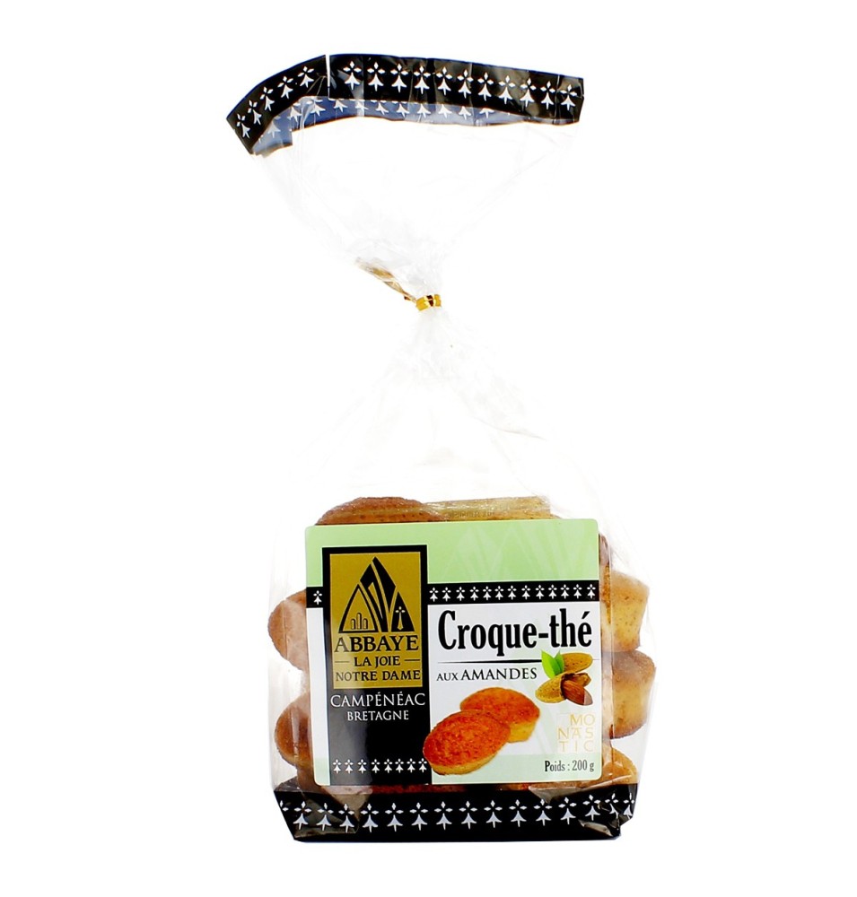 Croque-thé aux Amandes - 200 g | CAMPÉNÉAC (Abbaye de la Joie-Notre-Dame de)