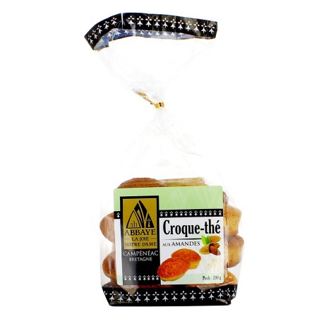 Croque-thé aux Amandes - 200 g | CAMPÉNÉAC (Abbaye de la Joie-Notre-Dame de)