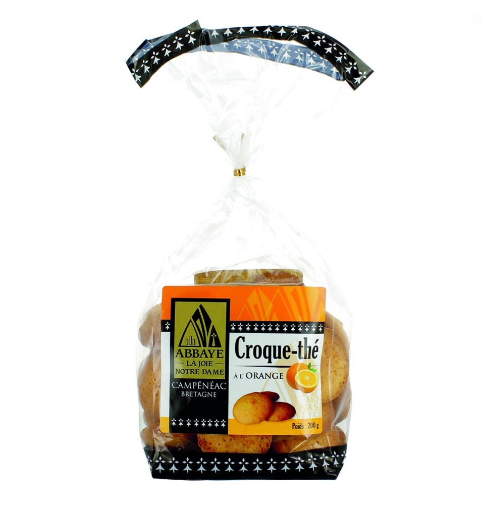 Croque-thé à l'Orange - 200 g | CAMPÉNÉAC (Abbaye de la Joie-Notre-Dame de)