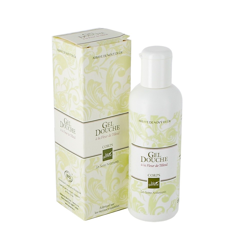 Gel douche bio à la fleur de tilleul - 200 mL | NOVY DVUR (Abbaye de) - République tchèque