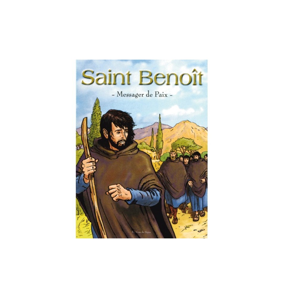 Saint-Benoît - Messager de la paix (BD) | LIVRE