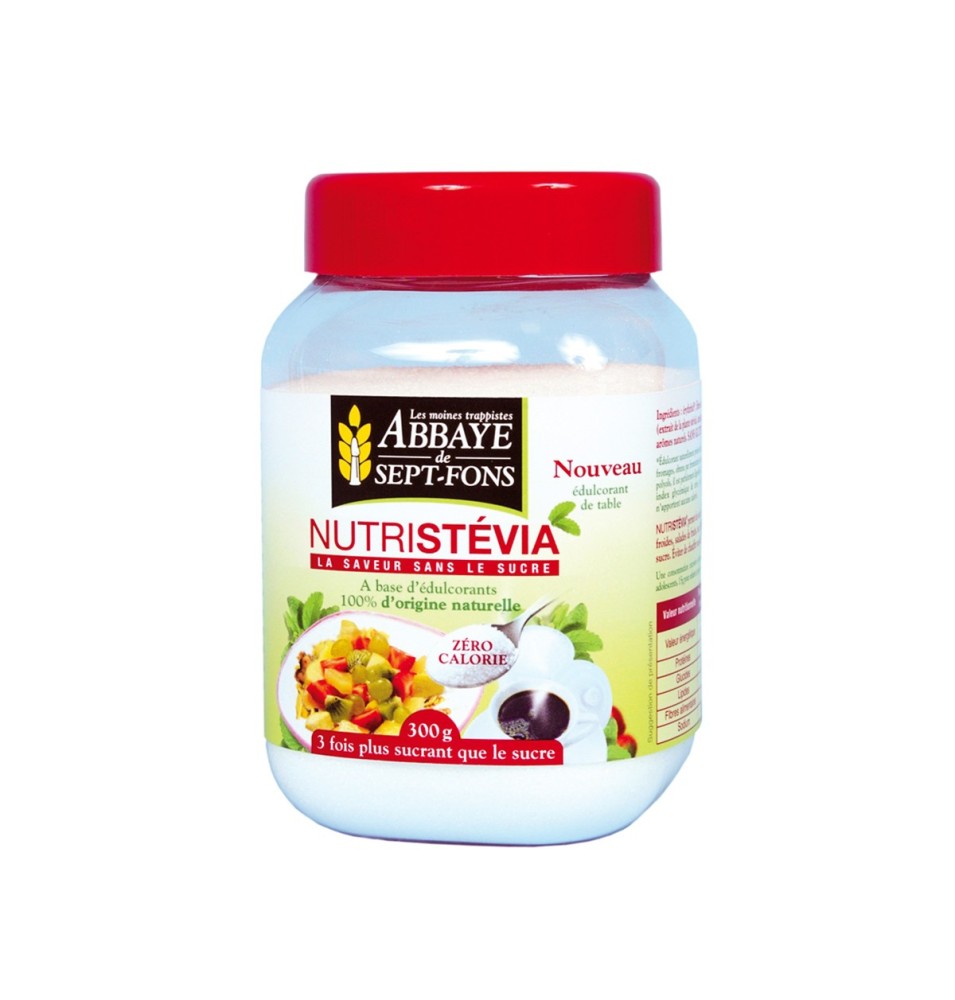 Edulcorant naturel Nutristévia - 300 g | SEPT-FONS (Abbaye Notre-Dame de)