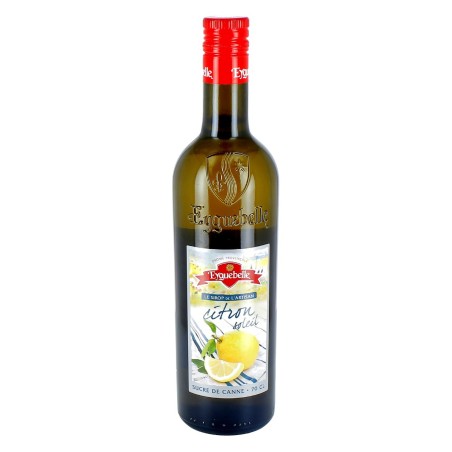 Sirop de Citron méditerranée (anciennement Citron Soleil) - 70 cL | EYGUEBELLE (lié à l'Abbaye d'Aiguebelle)