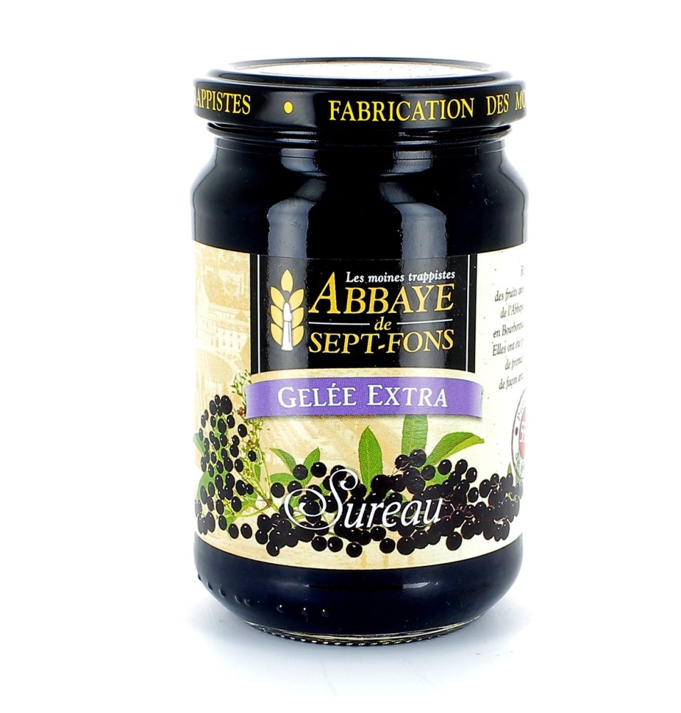 Gelée extra de sureau - 350 g | SEPT-FONS (Abbaye Notre-Dame de)
