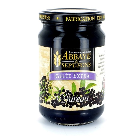 Gelée extra de sureau - 350 g | SEPT-FONS (Abbaye Notre-Dame de)