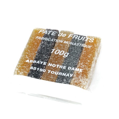 Pâtes de fruits fondantes et parfumées - 100 g | TOURNAY (Abbaye Notre-Dame de)