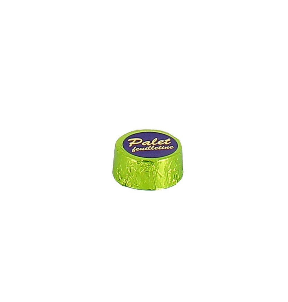 Palet feuilletine - chocolat fondant et craquant - 20 g | CAMPÉNÉAC (Abbaye de la Joie-Notre-Dame de)