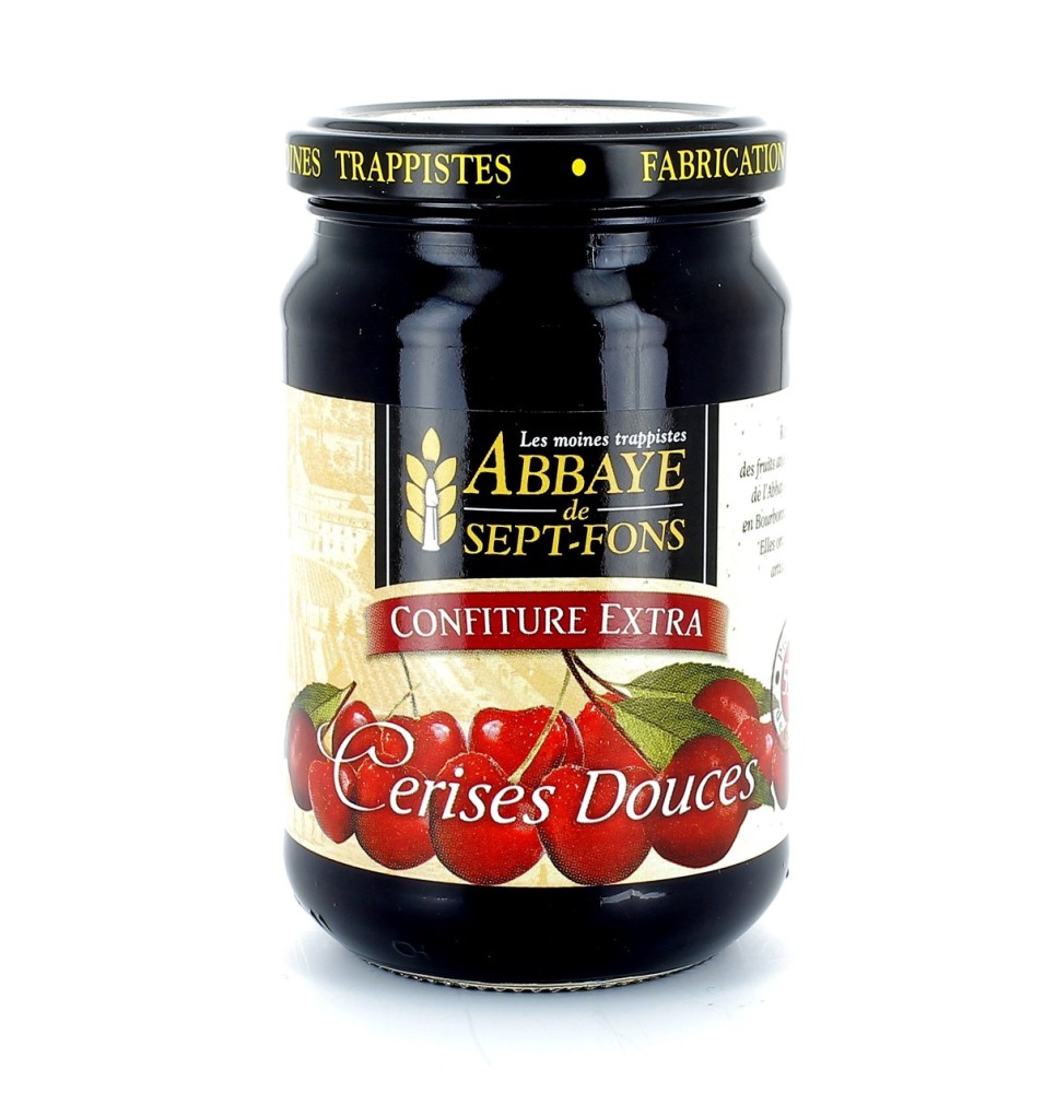 Confiture extra de cerises douces - 370 g | SEPT-FONS (Abbaye Notre-Dame de)