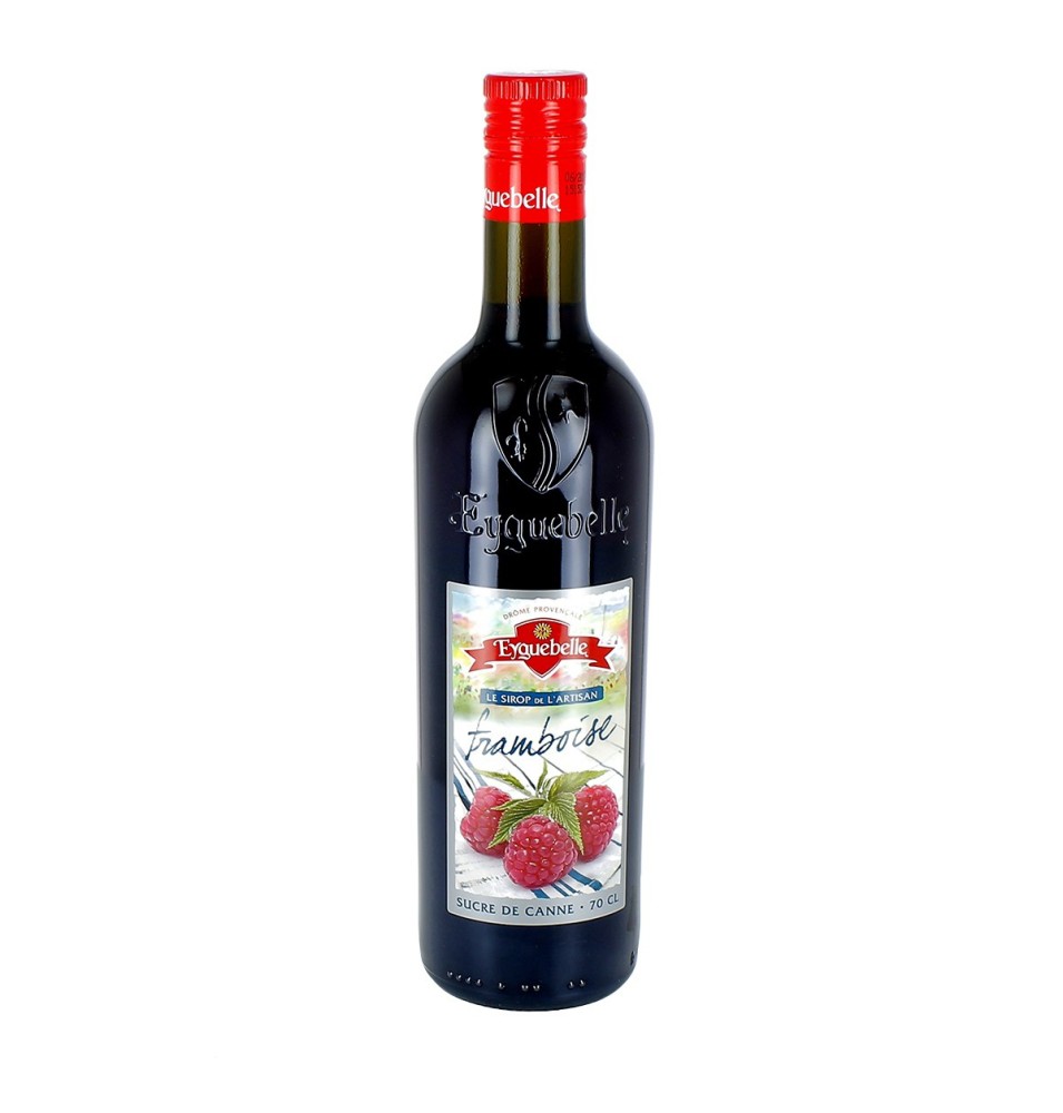 Sirop de Framboise - 70 cL | EYGUEBELLE (lié à l'Abbaye d'Aiguebelle)