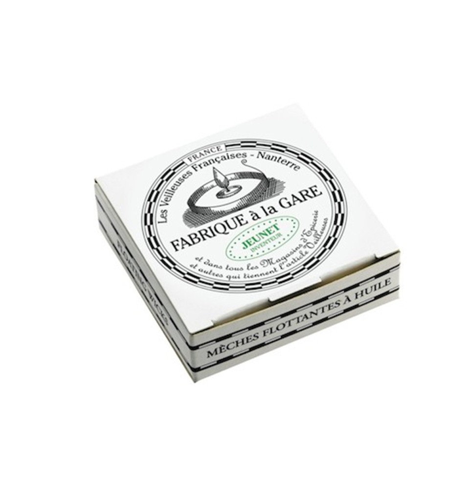 Mèches flottantes à l'huile Fabrique à la Gare | VEILLEUSES FRANCAISES