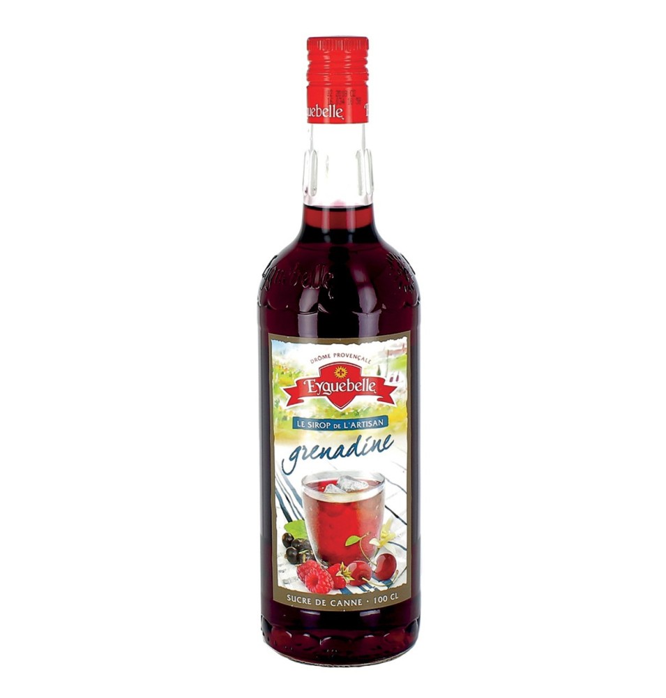 Sirop de Grenadine - 1 L | EYGUEBELLE (lié à l'Abbaye d'Aiguebelle)