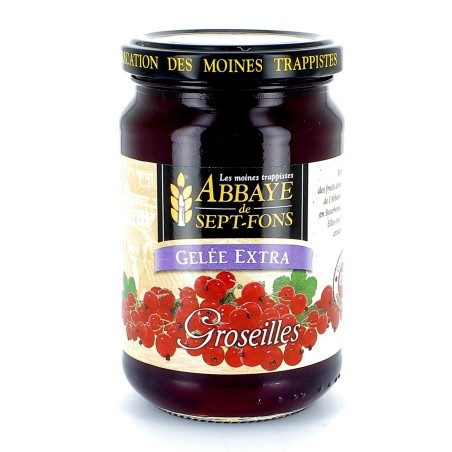 Gelée extra de Groseilles - 350 g | SEPT-FONS (Abbaye Notre-Dame de)