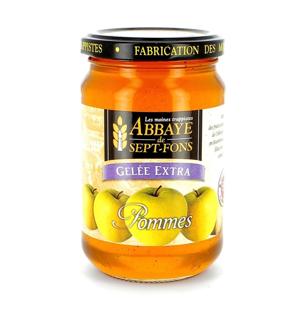 Gelée extra de pommes - 370 g | SEPT-FONS (Abbaye Notre-Dame de)