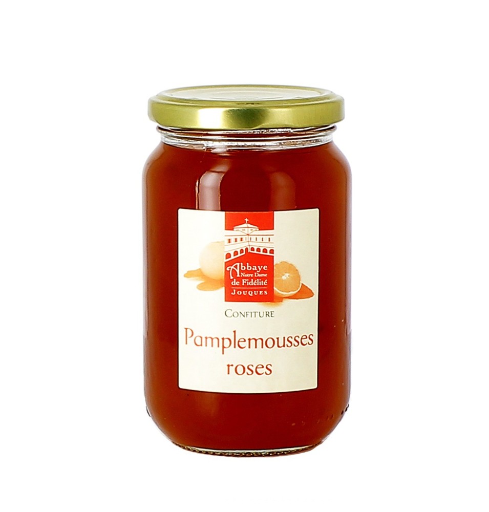 Confiture de Pamplemousse rose - (JO-cpr) - 430 g | JOUQUES (Abbaye Notre-Dame-de-Fidélité de)
